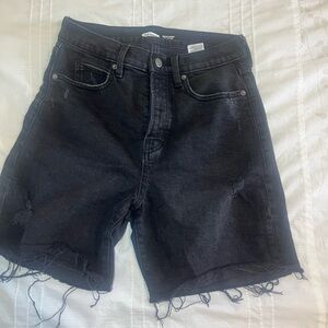 Old Navy Black Jean Shorts